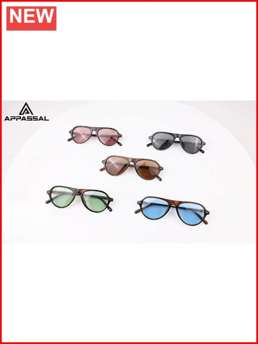 Retro Polarized Aviator Sunglasses for Women Men Small Vintage Trendy Pilot
